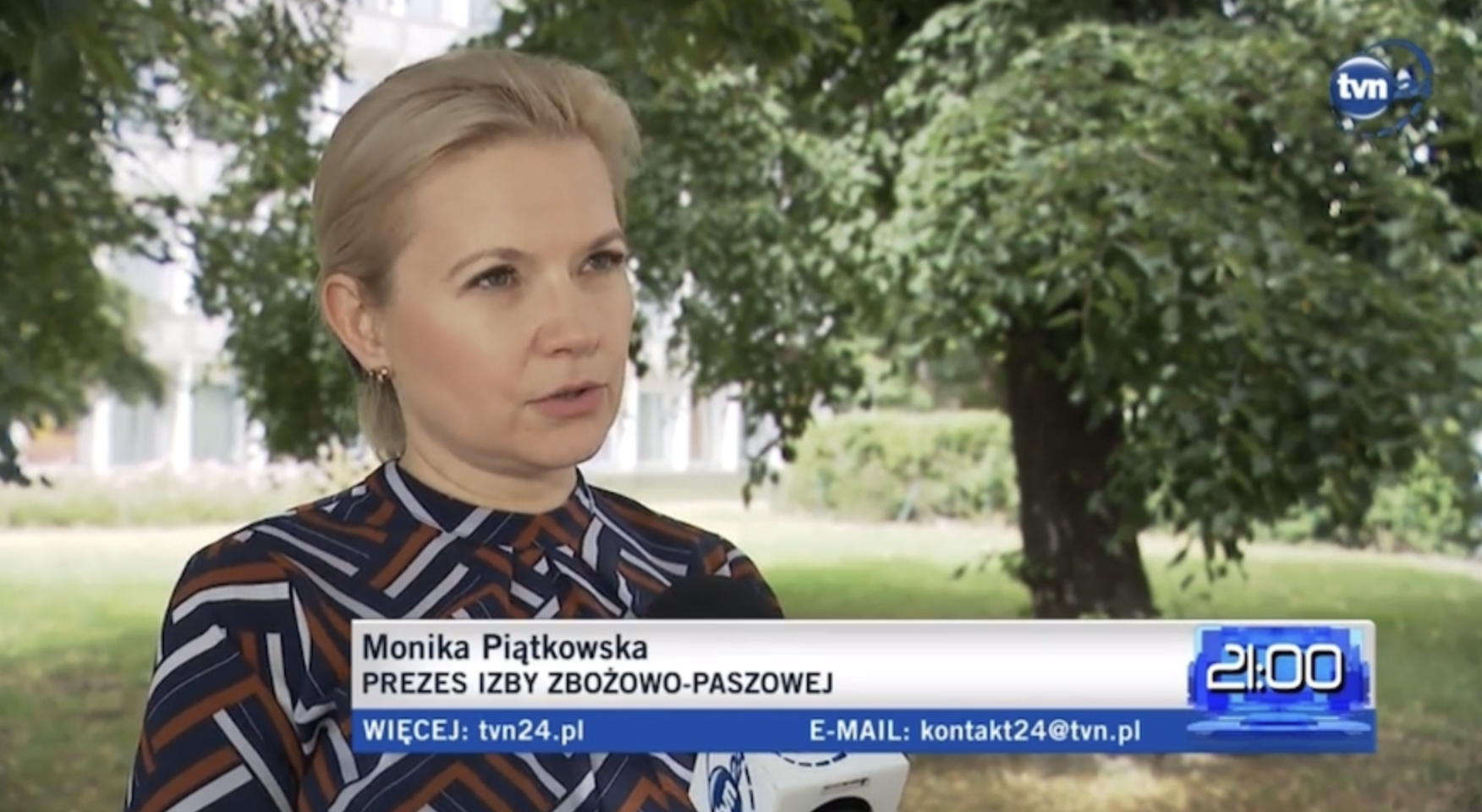 Prezes Izby w programie „Polska i Świat” TVN24 o sytuacji na  rynkach żywnościowych