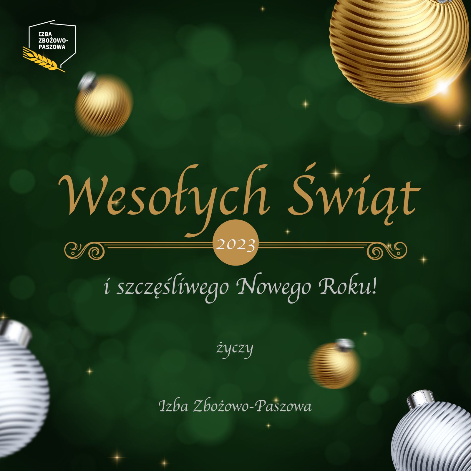 Wesołych Świąt i Szczęśliwego Nowego Roku!